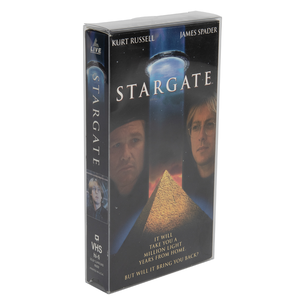 BOXPRO® Crystal Clear Protector for VHS Slip Case - 7-9/16